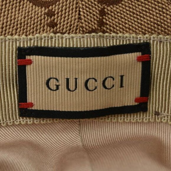 Gucci Hat GG Canvas Fedora Hat 4 Hg62 2564 M Size 58 cm